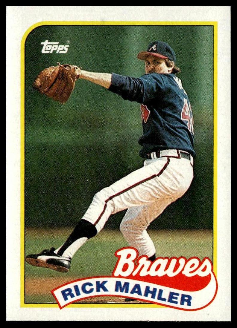 1989 Topps #621 Rick Mahler