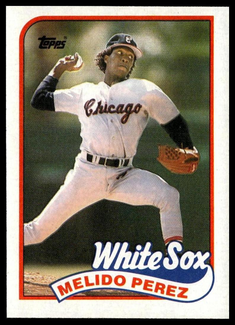 1989 Topps #786 Melido Perez