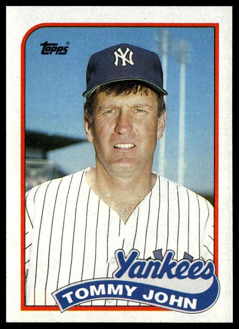 1989 Topps #359 Tommy John