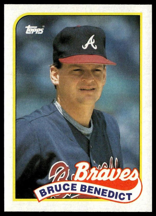 1989 Topps #778 Bruce Benedict