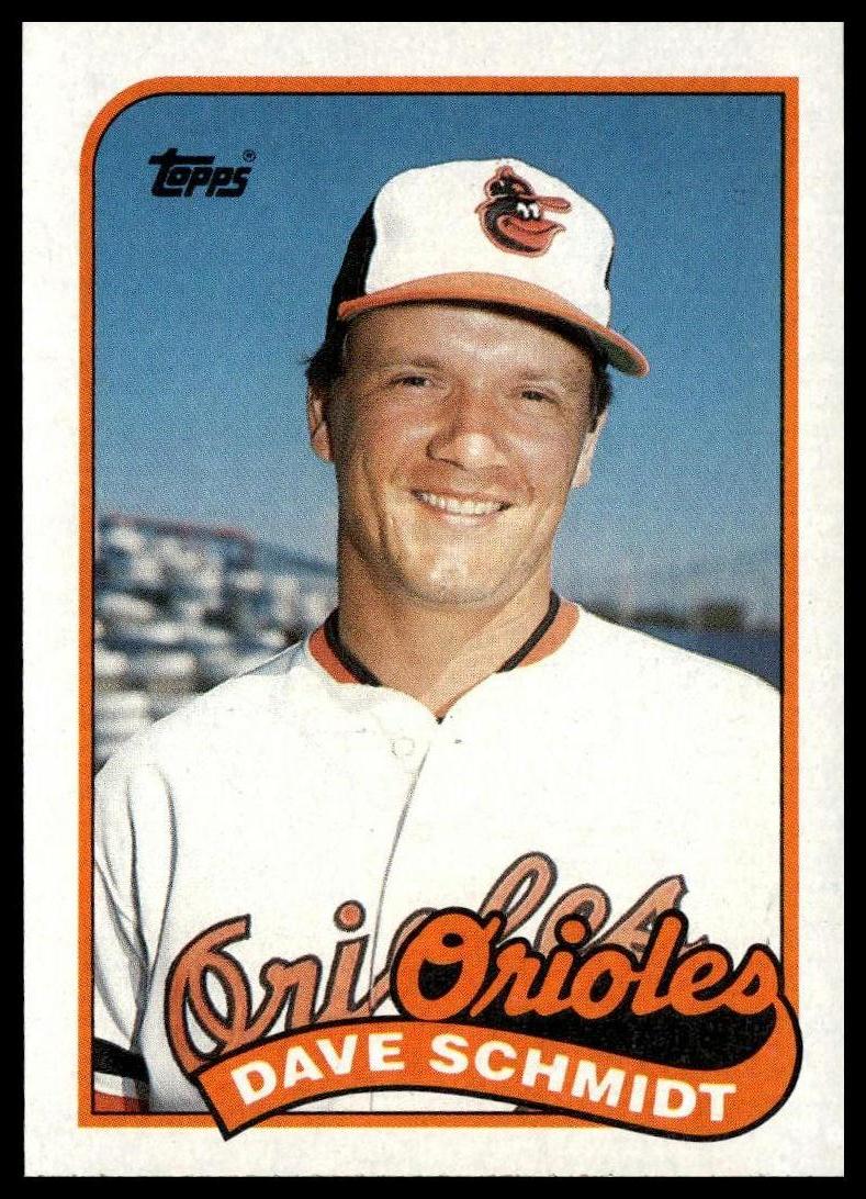 1989 Topps #677 Dave Schmidt