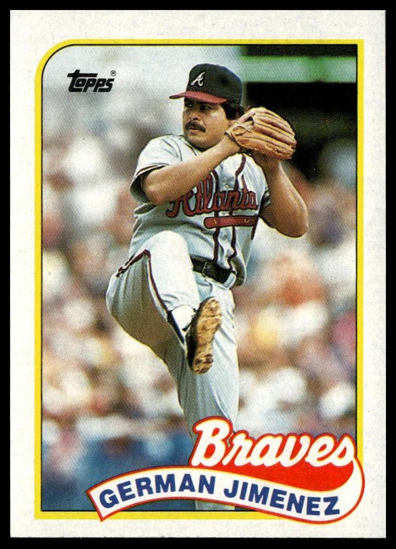1989 Topps #569 German Jimenez