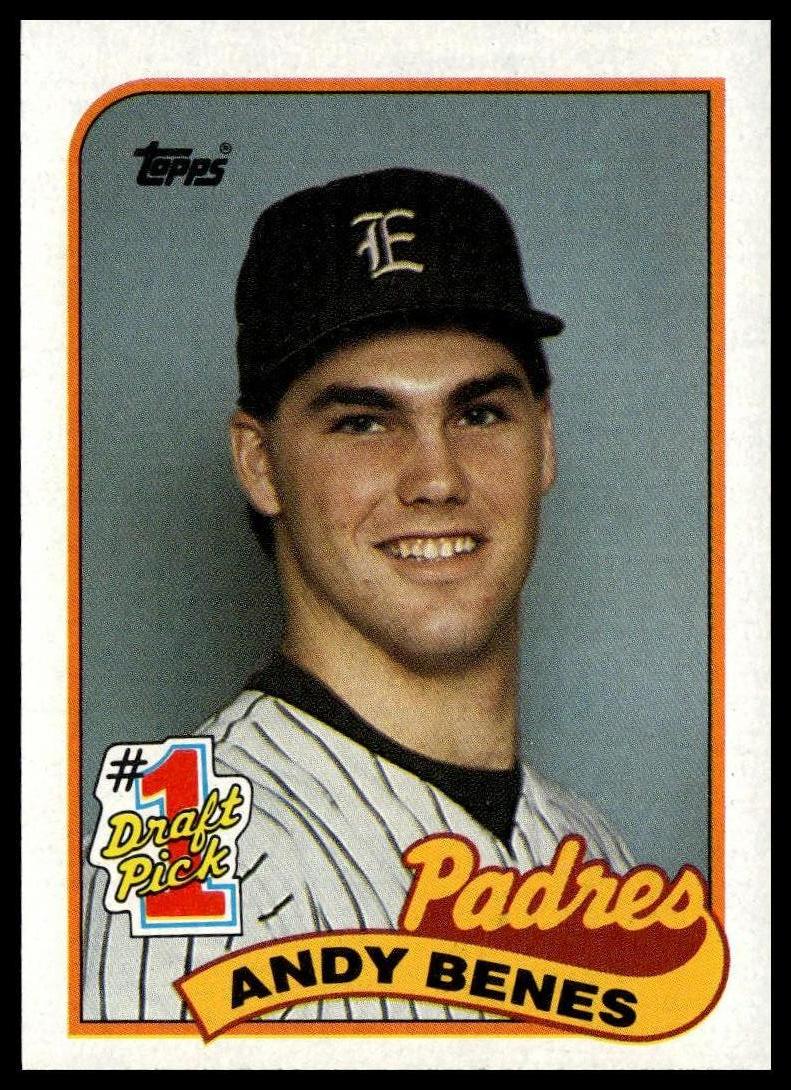1989 Topps #437 Andy Benes