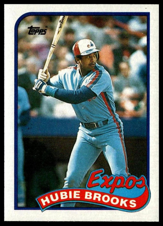 1989 Topps #485 Hubie Brooks