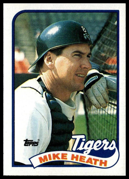 1989 Topps #743 Mike Heath