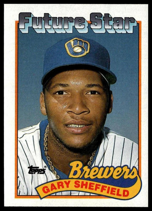 1989 Topps #343b Gary Sheffield