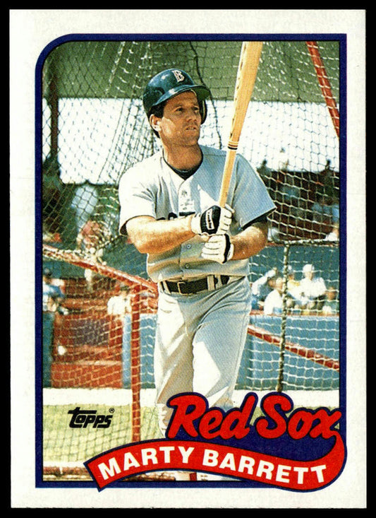 1989 Topps #155 Marty Barrett