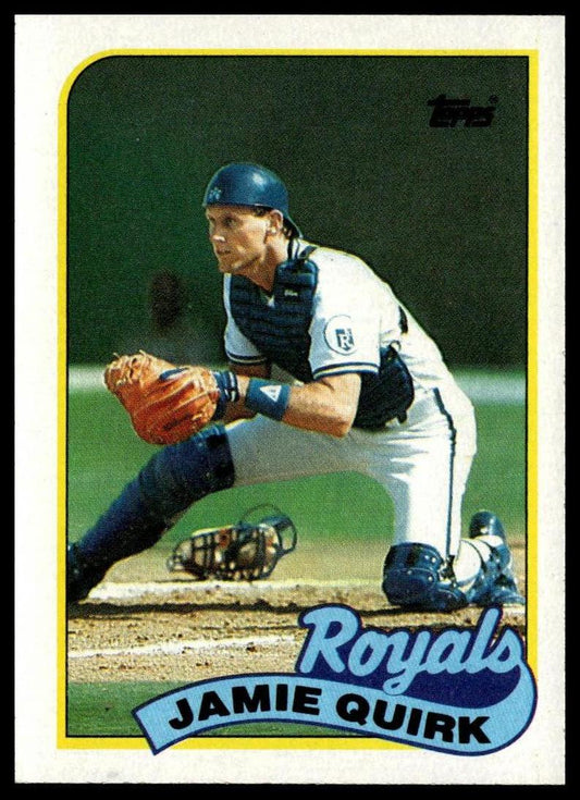 1989 Topps #702 Jamie Quirk