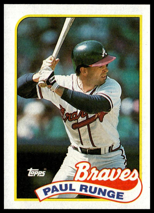 1989 Topps #38 Paul Runge