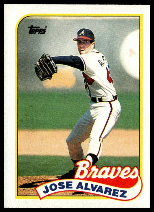 1989 Topps #253 Jose Alvarez