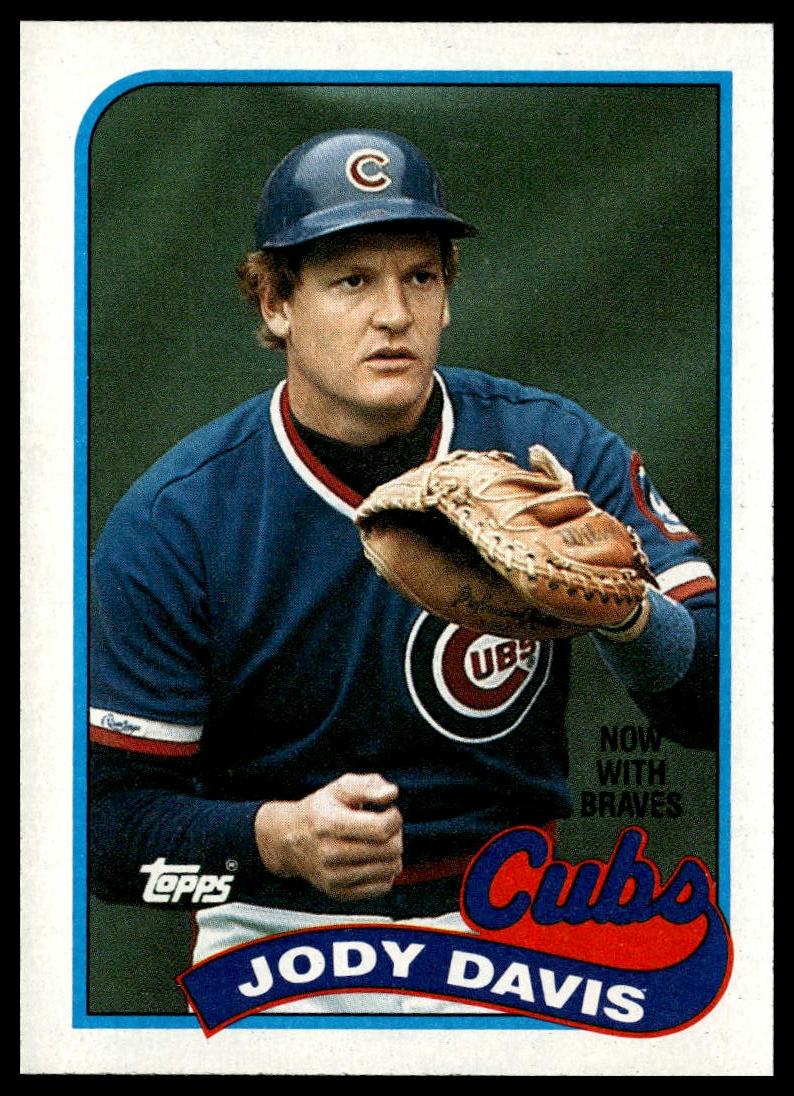 1989 Topps #115 Jody Davis