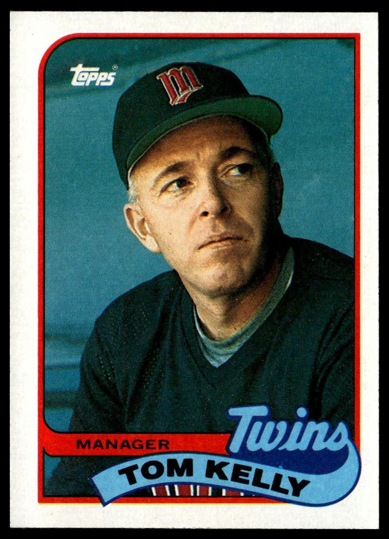 1989 Topps #14 Tom Kelly