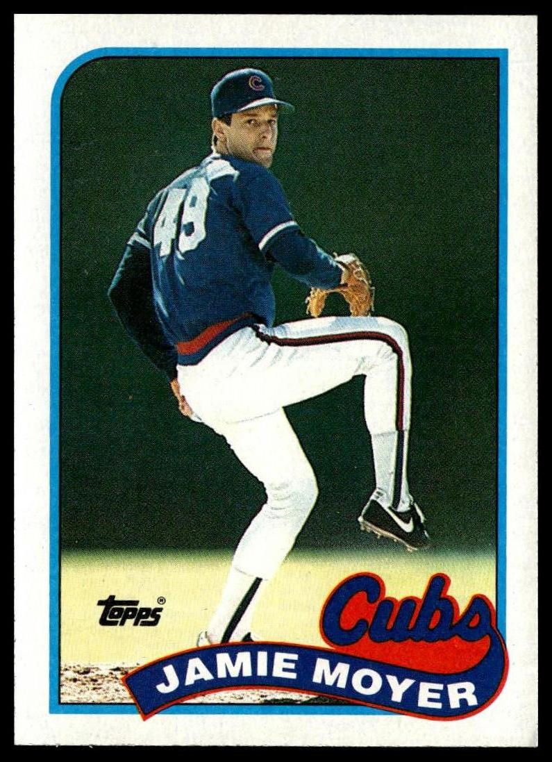 1989 Topps #717 Jamie Moyer