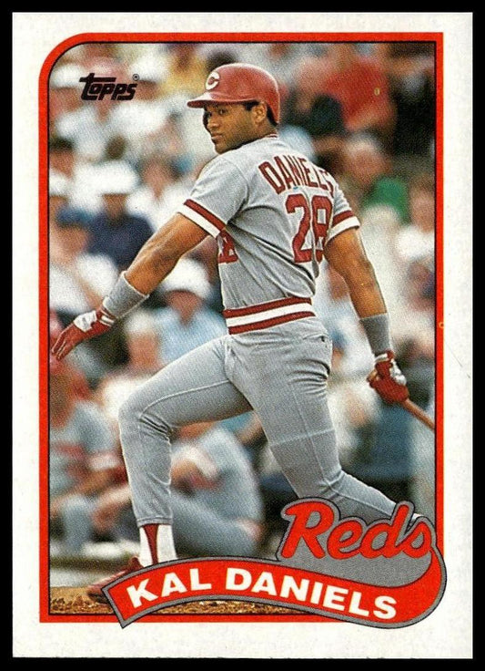 1989 Topps #45 Kal Daniels