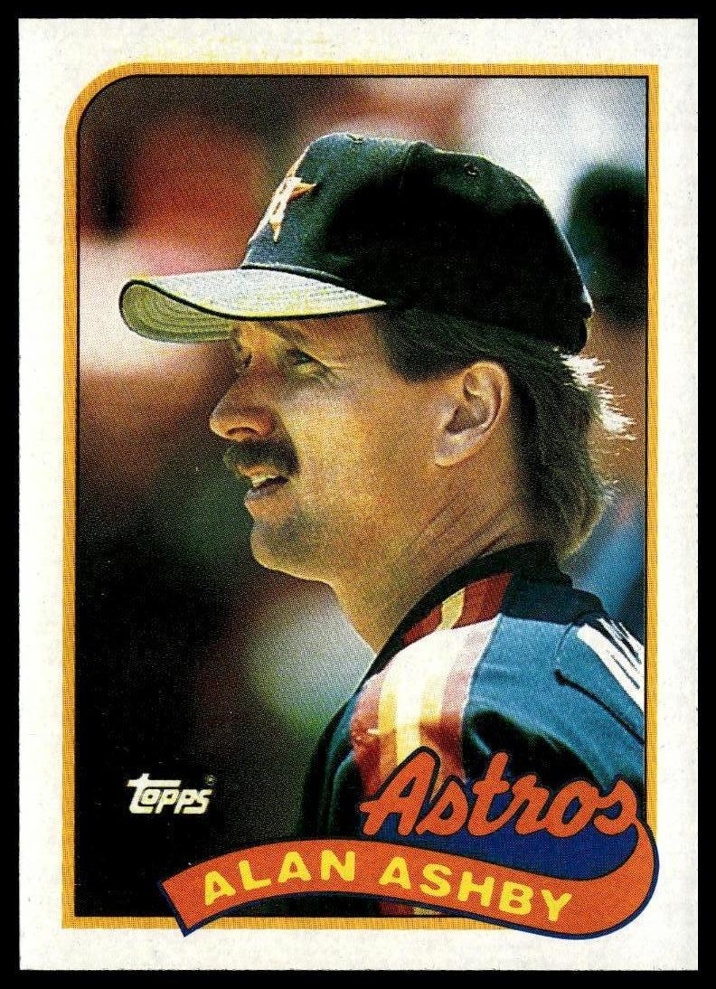 1989 Topps #492 Alan Ashby
