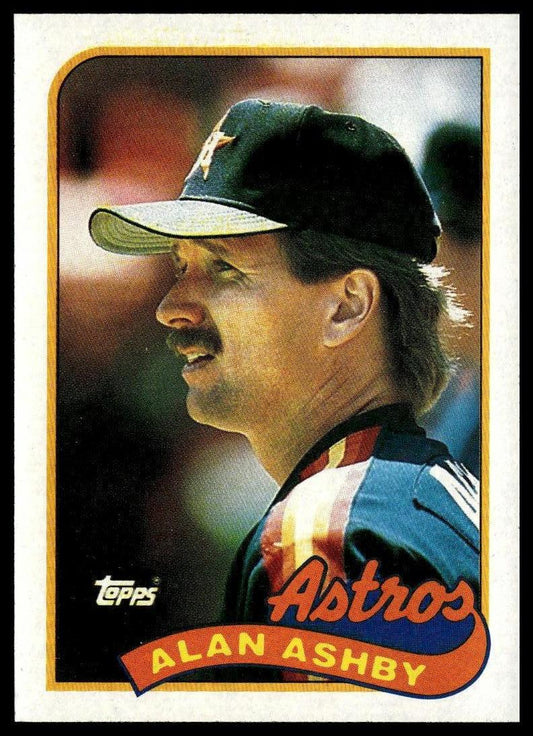 1989 Topps #492 Alan Ashby