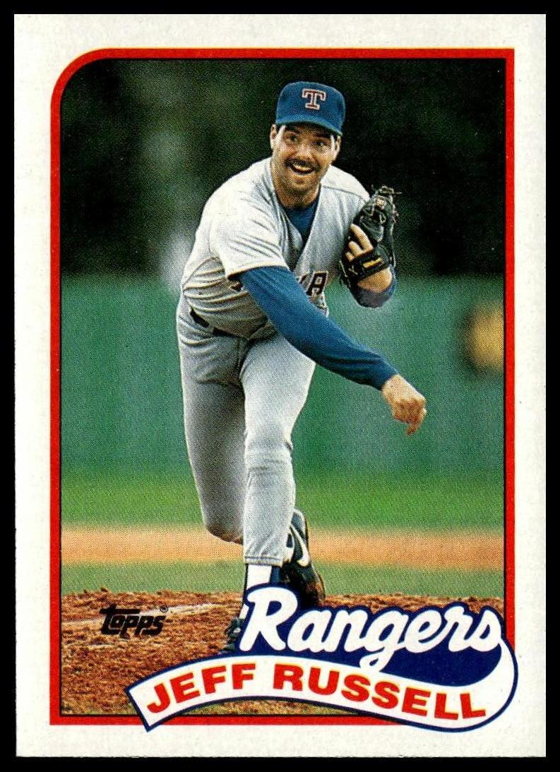 1989 Topps #565 Jeff Russell