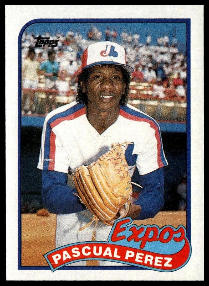 1989 Topps #73 Pascual Perez
