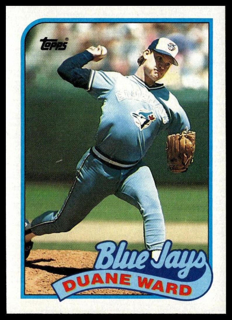 1989 Topps #502 Duane Ward