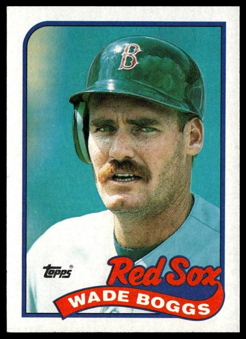 1989 Topps #600 Wade Boggs