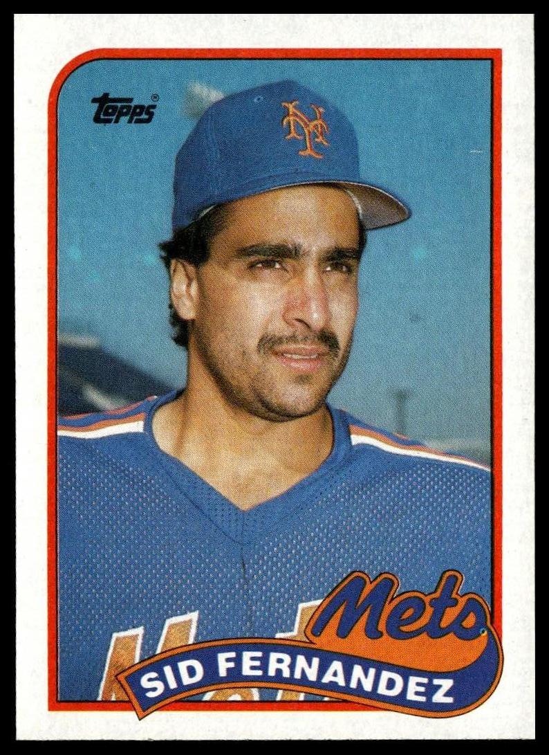 1989 Topps #790 Sid Fernandez