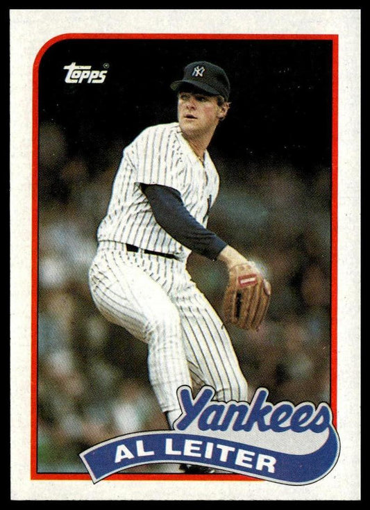 1989 Topps #659 Al Leiter