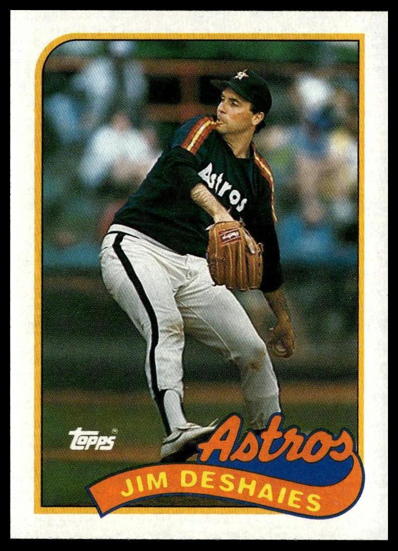 1989 Topps #341 Jim Deshaies