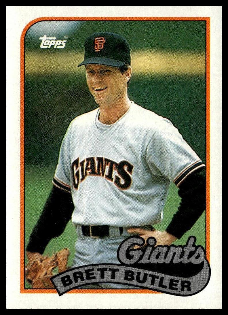 1989 Topps #241 Brett Butler