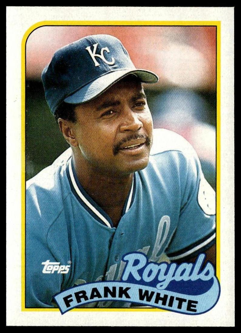 1989 Topps #25 Frank White