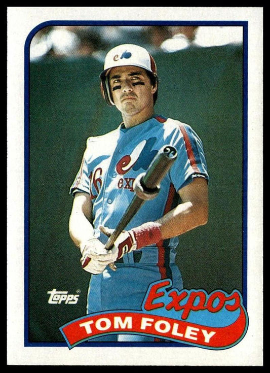 1989 Topps #529 Tom Foley