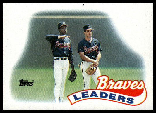 1989 Topps #171 Braves Leaders