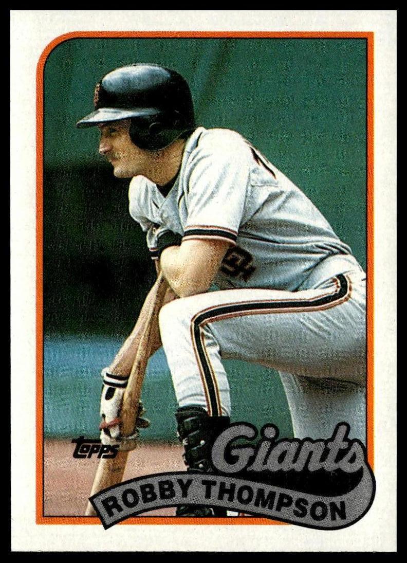 1989 Topps #15 Robby Thompson