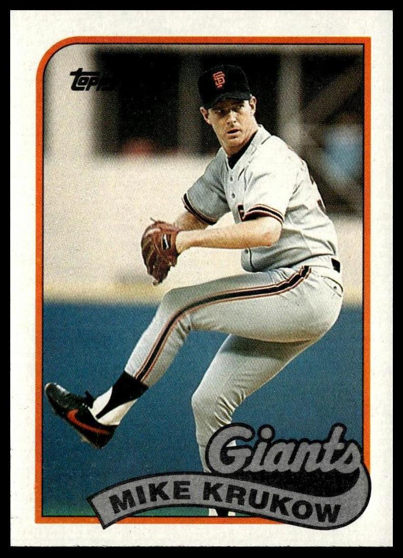 1989 Topps #125 Mike Krukow