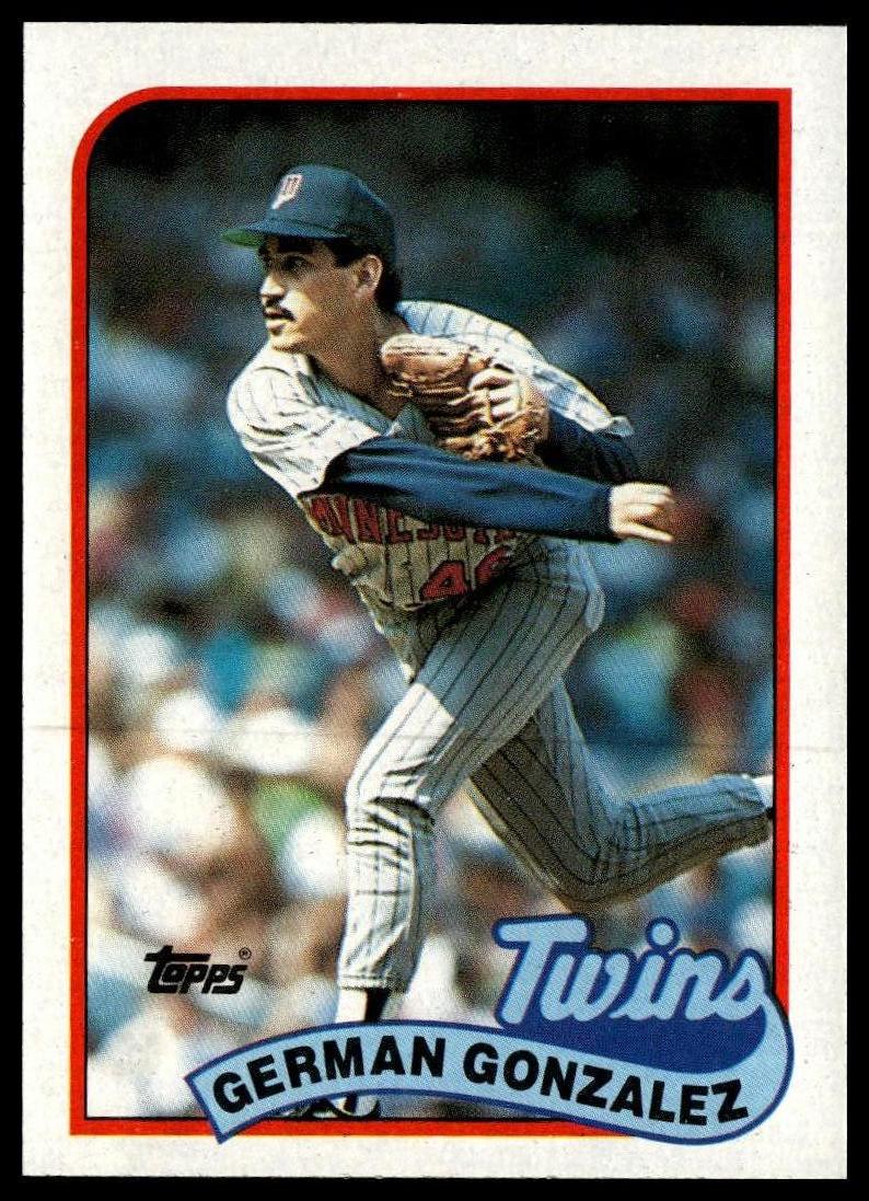 1989 Topps #746 German Gonzalez