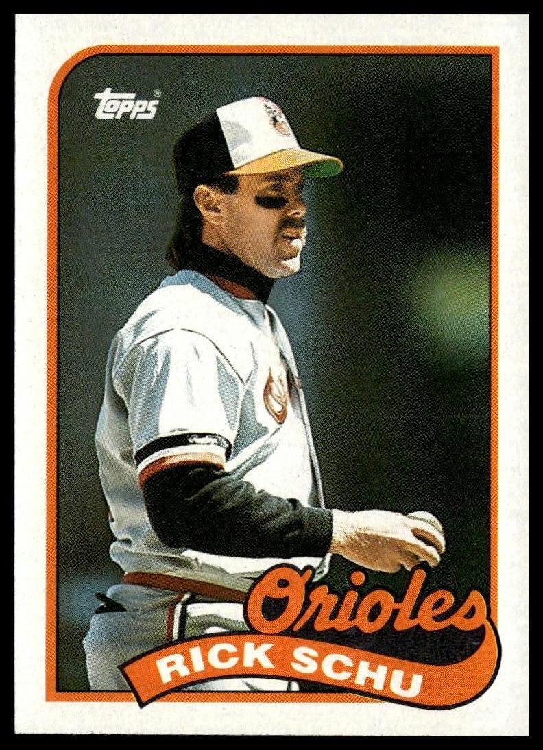 1989 Topps #352 Rick Schu