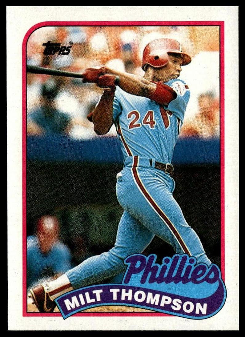 1989 Topps #128 Milt Thompson