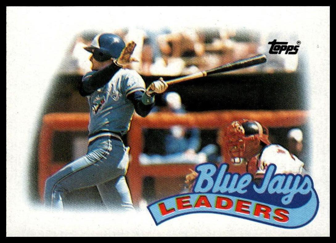 1989 Topps #201 Blue Jays Leaders