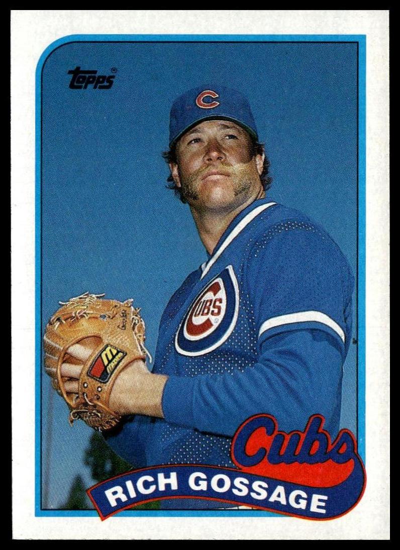 1989 Topps #415 Rich Gossage