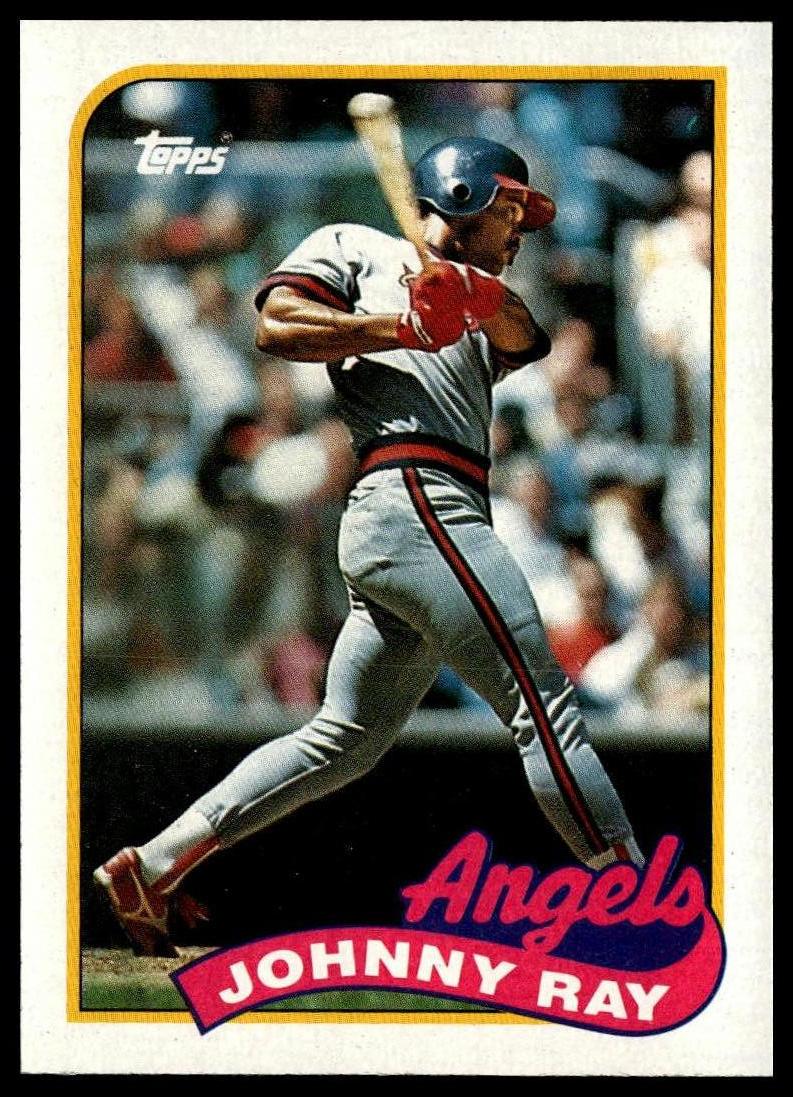 1989 Topps #455 Johnny Ray