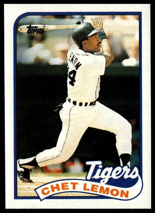 1989 Topps #514 Chet Lemon