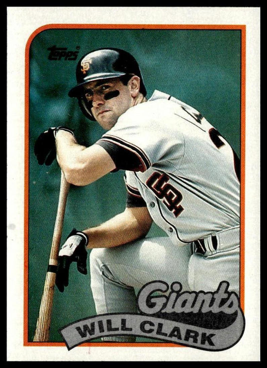 1989 Topps #660 Will Clark