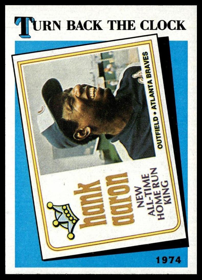1989 Topps #663 Hank Aaron