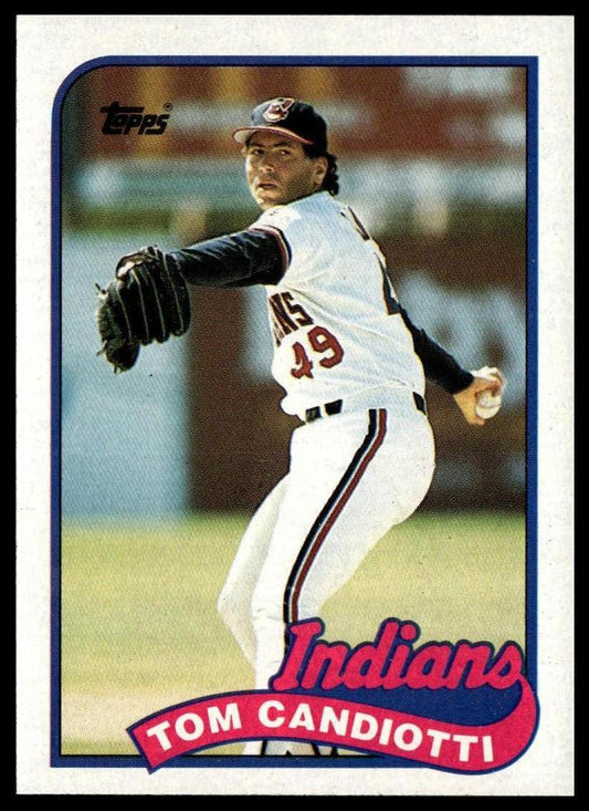 1989 Topps #599 Tom Candiotti
