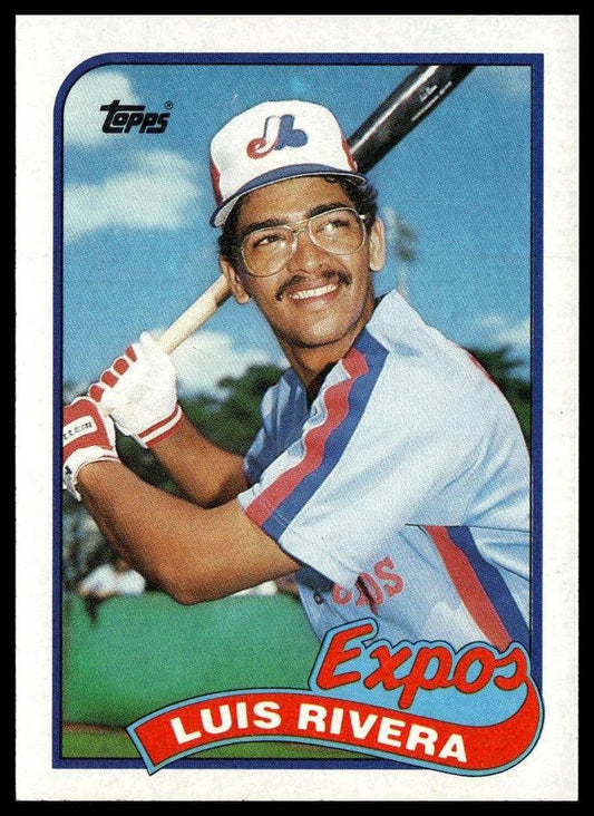 1989 Topps #431 Luis Rivera