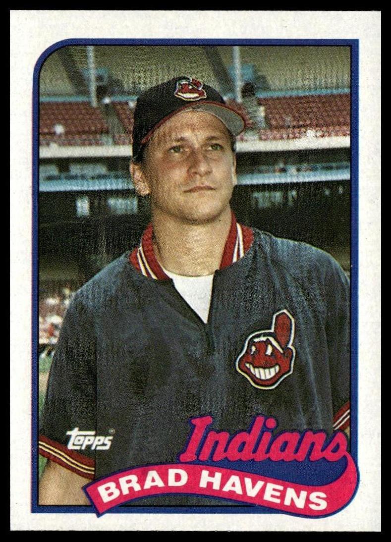 1989 Topps #204 Brad Havens
