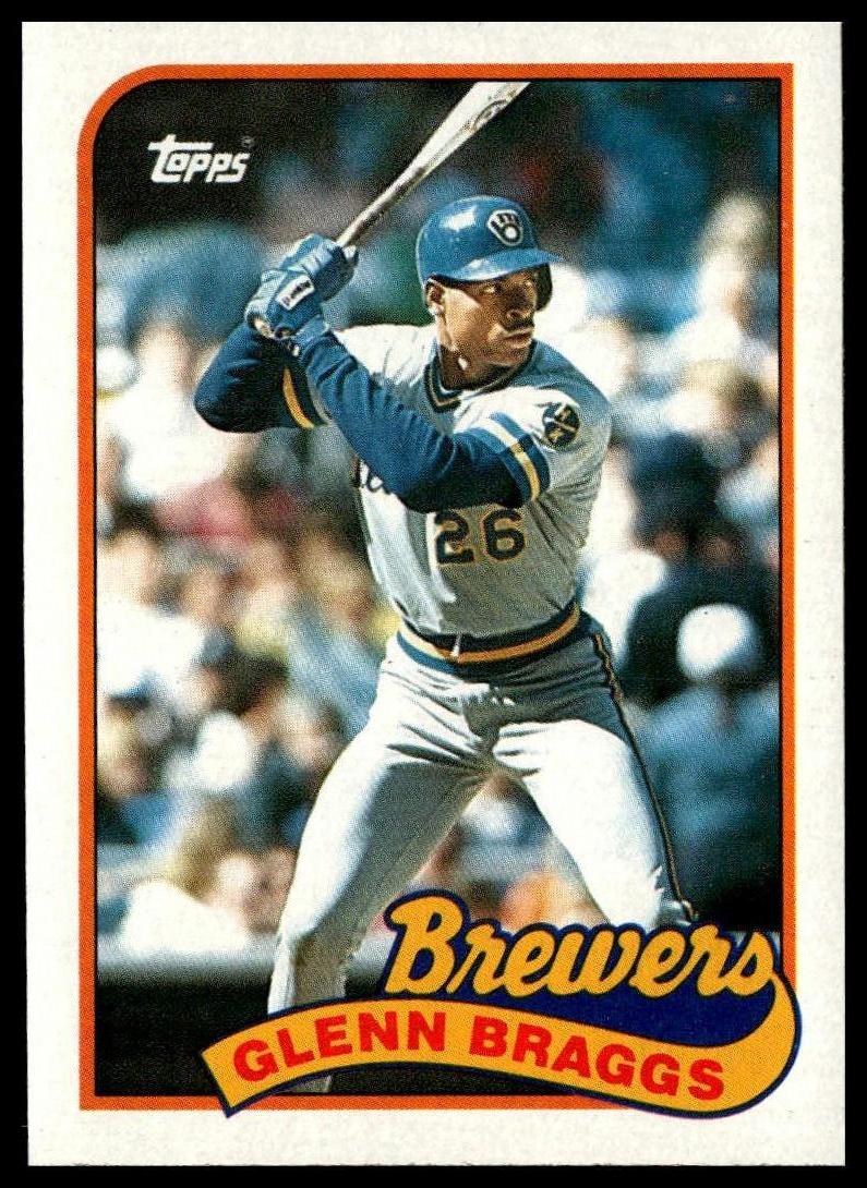 1989 Topps #718 Glenn Braggs