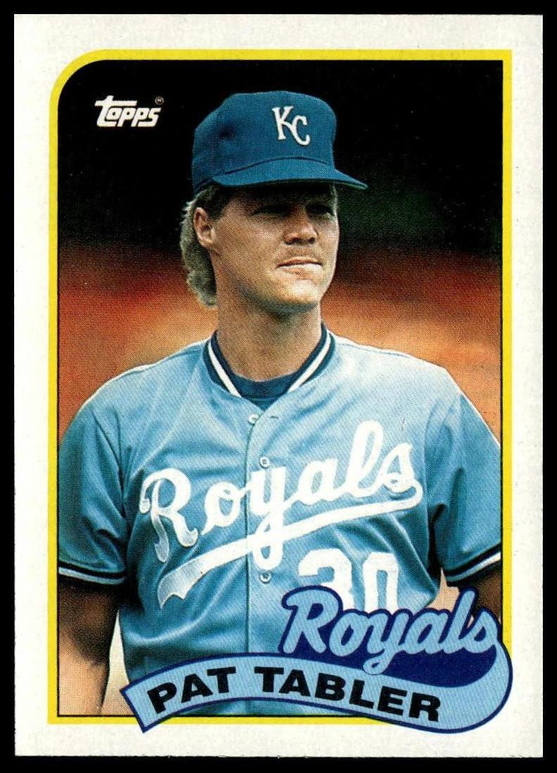 1989 Topps #56 Pat Tabler