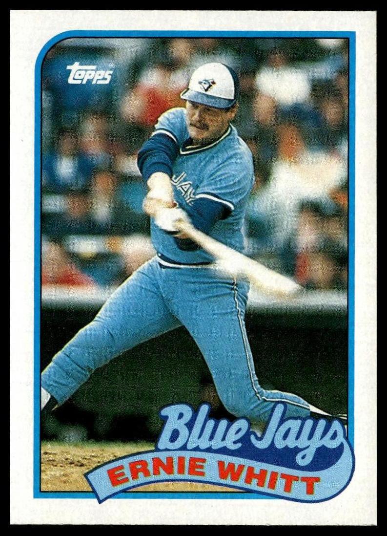 1989 Topps #289 Ernie Whitt