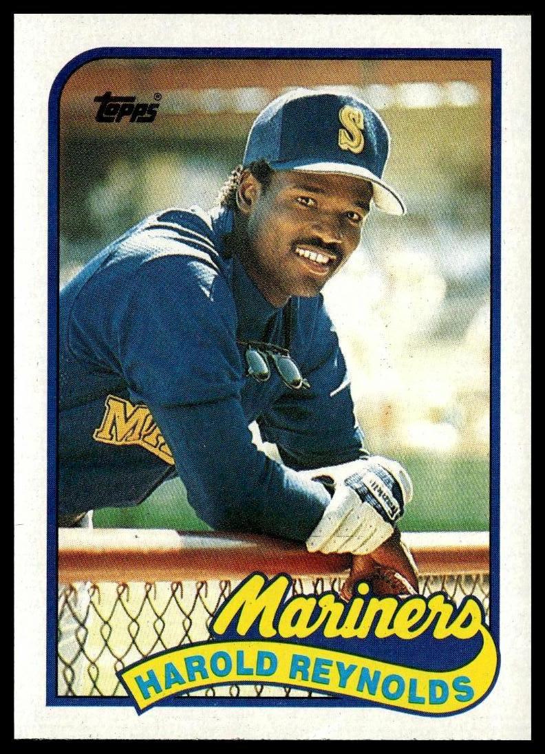 1989 Topps #580 Harold Reynolds