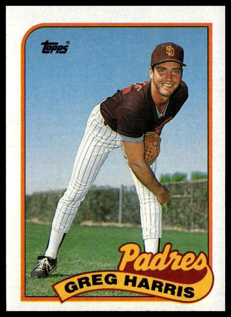 1989 Topps #194 Greg Harris